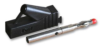 MC (MULTI-CONTACT) - 66.9649-21 - 插頭，4MM 帶護(hù)罩 黑色 