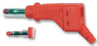 MC (MULTI-CONTACT) - 66.9328-25 - 插頭，4MM 帶護(hù)罩 綠色 