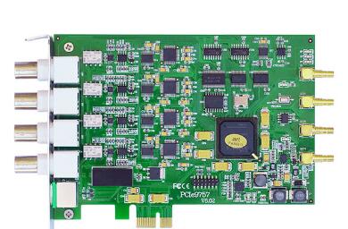 阿爾泰科技PCIe總線同步采集卡模擬信號(hào)采集卡PCIe9757