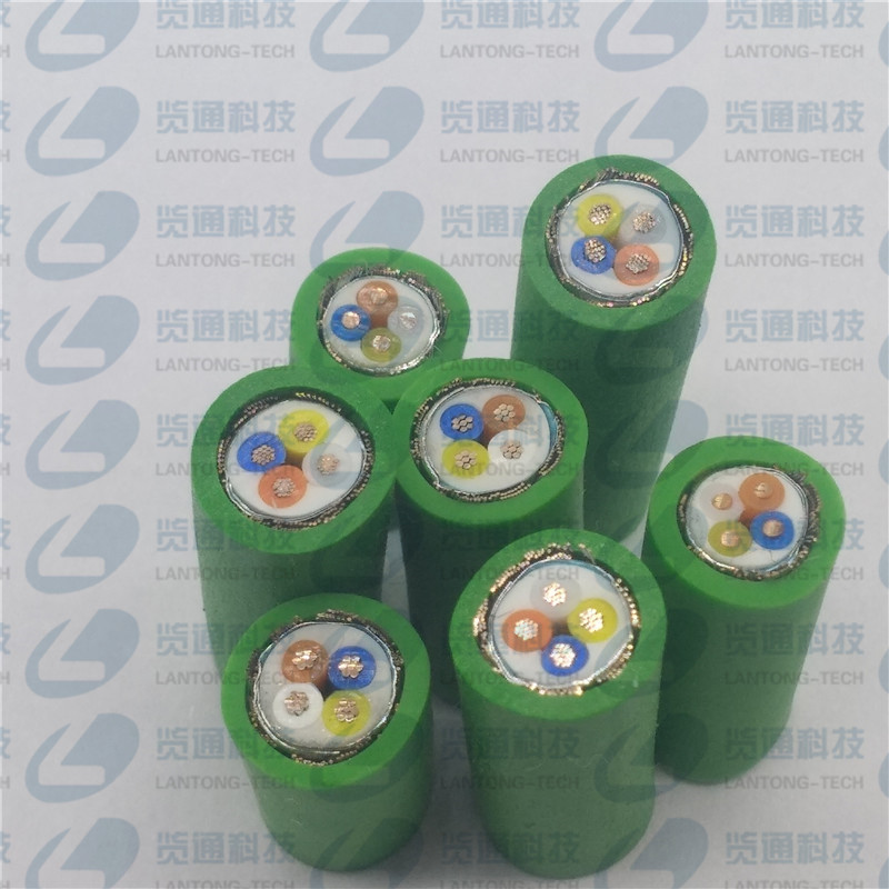 4芯綠色data cable profinet工業(yè)以太網(wǎng)電纜