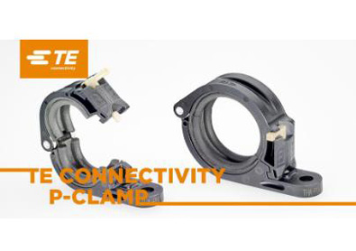 TE Connectivity新款P形夾上市，線束安裝的全新“免工具”解決方案