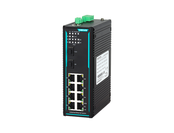 邁威通信MISCOM7210GP-2GF-8GTPoE 10口全千兆二層網(wǎng)管型PoE卡軌式以太網(wǎng)交換機