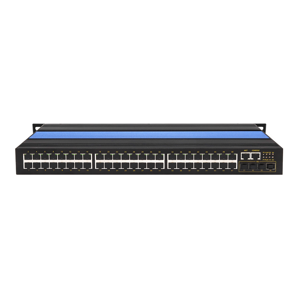 邁威通信MISCOM8052G-4XGF-48GT 52口三層萬兆機架式工業(yè)以太網(wǎng)交換機