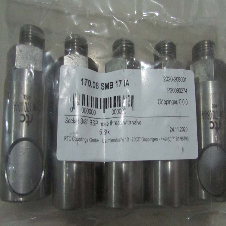 RTC Couplings母插頭170.08 PFB  17 IA