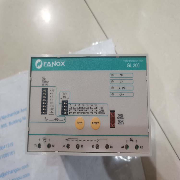 FANOX繼電器安裝盒PS16-R