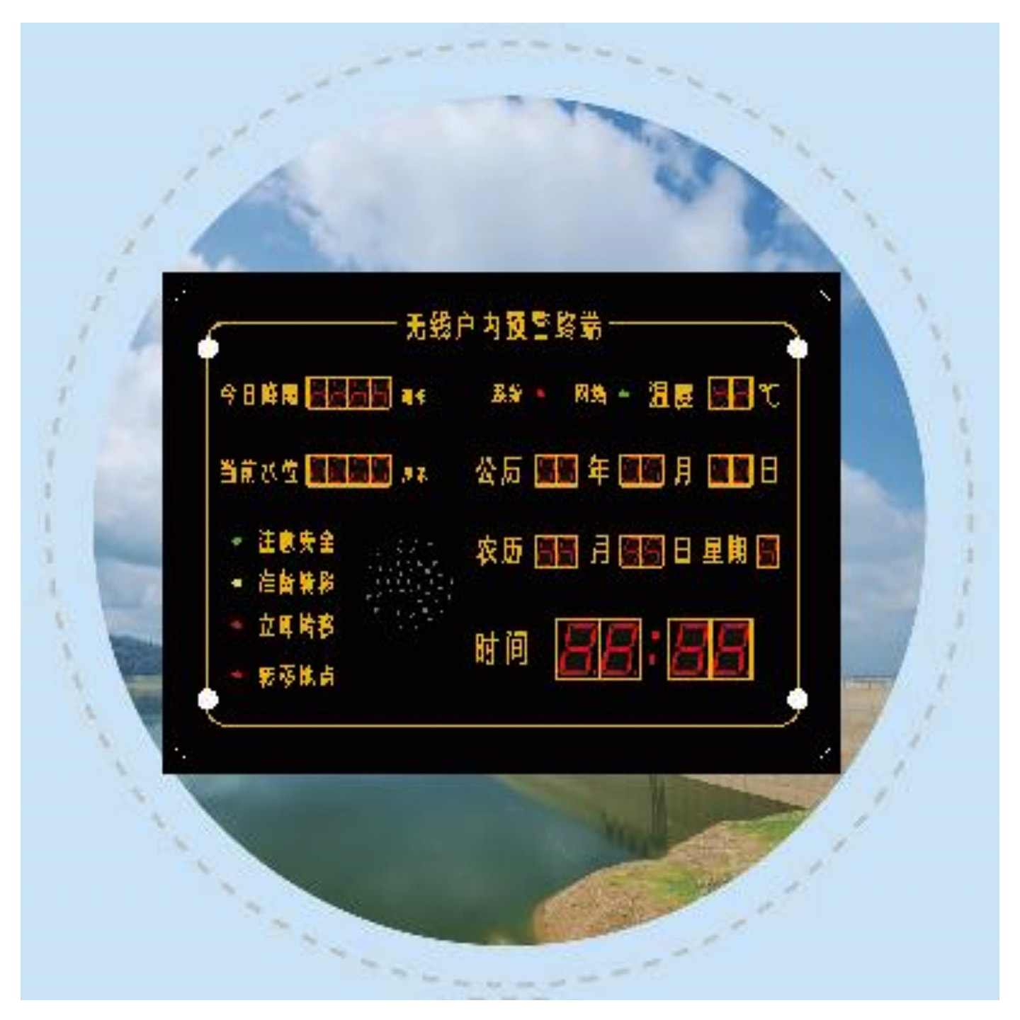 入戶預警終端