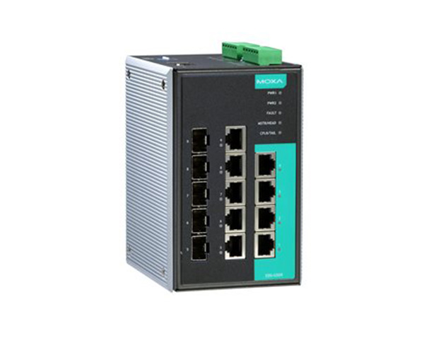 Moxa EDS-500A/G500 系列網(wǎng)管型工業(yè)以太網(wǎng)交換機(jī) EDS-G509