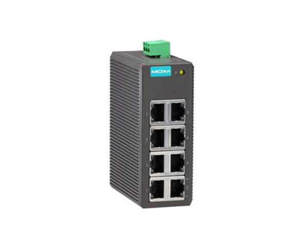 Moxa EDS-200 系列工業(yè)以太網交換機 EDS-208